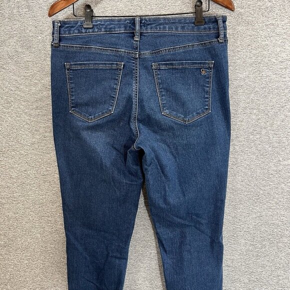 Jessica Simpson Jeans Womens Size 10 Blue High Rise Ankle Cotton Blend Stretch - Picture 11 of 15